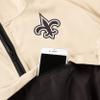 FOCO New Orleans Saints NFL Womens Winning Play Windbreaker view 3