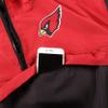 FOCO Arizona Cardinals NFL Womens Winning Play Windbreaker view 3