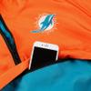 FOCO Miami Dolphins NFL Womens Winning Play Windbreaker view 3