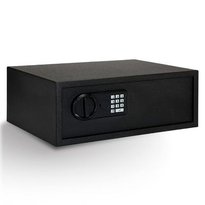 SnapSafe Gun Keypad Safe, XL Keypad Handgun Safe for Your Pistol and Valuables Electronic Keypad Entry with Backup Key Black, Measures 20.5 x 14.8 x 8 Inches Item 75435