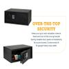 SnapSafe Gun Keypad Safe, XL  Keypad Handgun Safe for Your Pistol and Valuables  Electronic Keypad Entry with Backup Key  Black, Measures 20.5 x 14.8 x 8 Inches  Item 75435 view 2