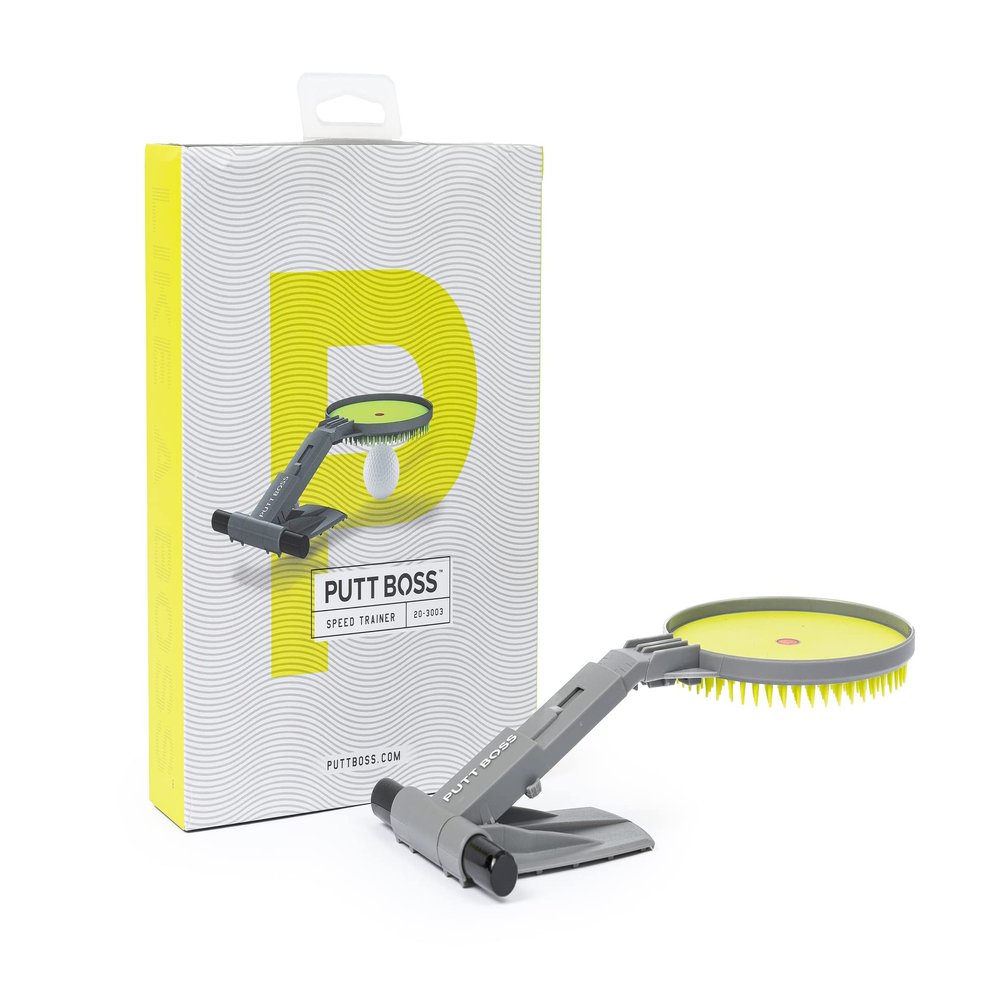 PUTT BOSS Speed Trainer, Golf Putting Practice & Training Aid - PUTT Like a BOSS