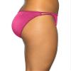 Vanity Fair womens Illumination String Panties (Regular & Plus Size) Bikini Style Underwear, Polished Pink, 5 US view 2