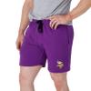 FOCO Minnesota Vikings NFL Mens Solid Fleece Shorts view 1