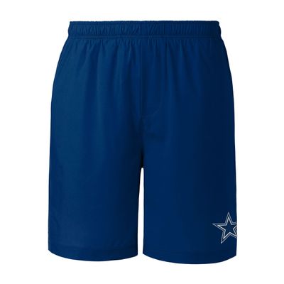FOCO Dallas Cowboys NFL Mens Solid Woven Shorts - S