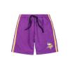 FOCO Minnesota Vikings NFL Mens Side Stripe Fleece Shorts view 3