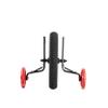 AlveyTech Training Wheels with Brackets & Hardware for Scooters and Bicycles (Red)(Set of 2) - Fits 12", 14", or 16" Rear Wheels, Bike Support Wheel, Scooter Training Kit, Bicycle Learning Assembly view 2