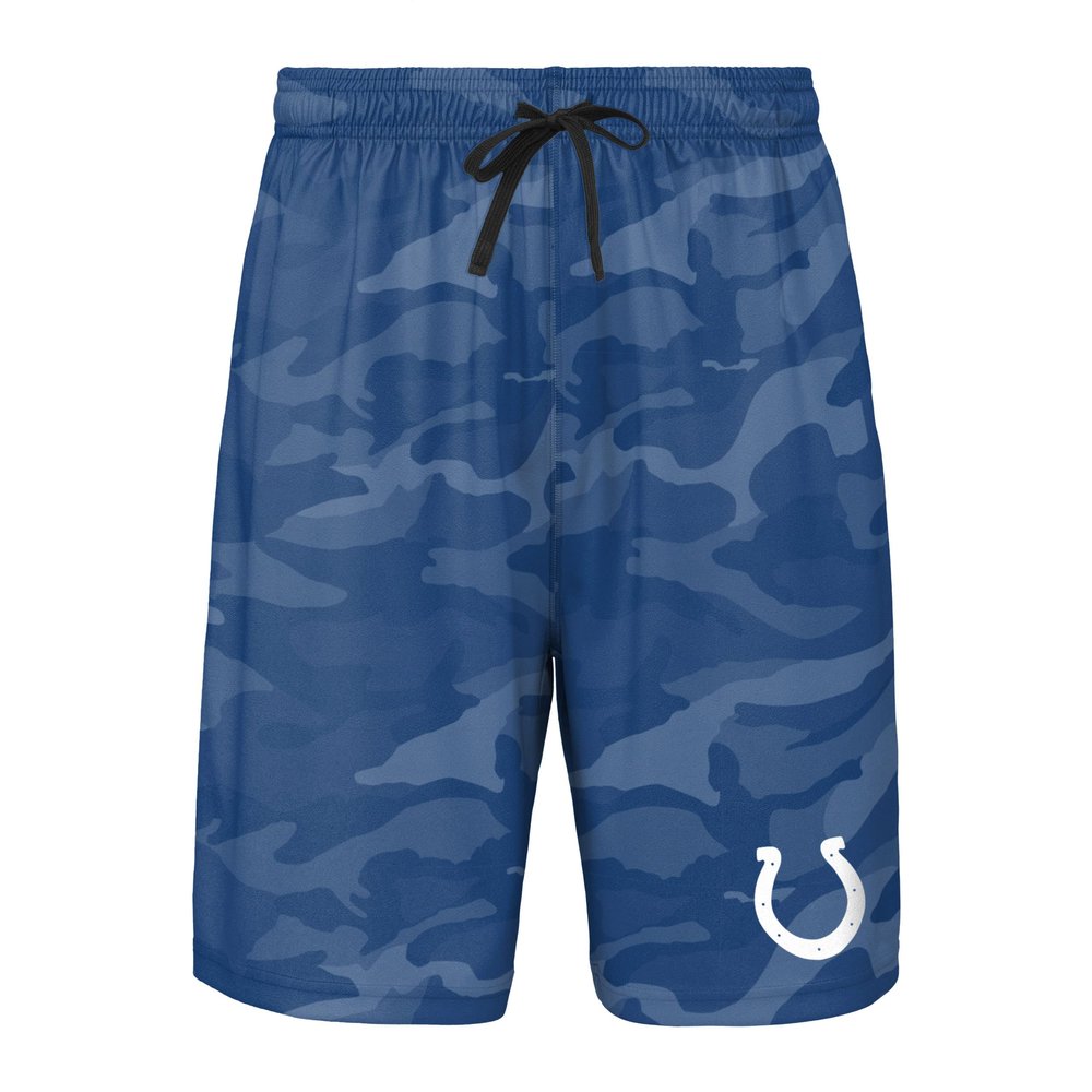 FOCO Men's NFL Cool Camo Training Short, Indianapolis Colts, Medium