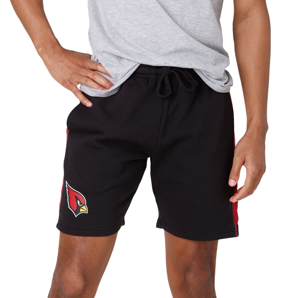 FOCO Arizona Cardinals NFL Mens Side Stripe Fleece Shorts