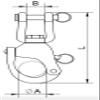 MarineNow Stainless Steel 316 Jaw Swivel Bail Snap Shackle Choose Size and Quantity (3-1/2" (87mm), 10-Pack) view 2