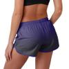 Baltimore Ravens NFL Womens Gradient Running Shorts view 2