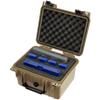 Eylar Small 10.62" Deep Hard Gun Case Waterproof with Foam TSA Standards (Tan) view 1