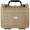 Eylar Small 10.62" Deep Hard Gun Case Waterproof with Foam TSA Standards (Tan) view 3