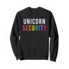Unicorn Security Dad Brother Halloween Costume Men Boys Sweatshirt view 1