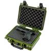 Eylar Small 10.62" Hard Gun Case Waterproof with Foam TSA Standards (Green) view 2