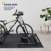 Alpcour Magnetic Bike Trainer Stand for Indoor Riding  with Portable Multi-Tasking Bike Trainer Fitness Desk view 3