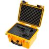 Eylar Small 10.62" Deep Hard Gun Case Waterproof with Foam TSA Standards (Yellow) view 2