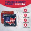 CornholeGamesUSA Pro Cornhole Bags Set of 8 Regulation - Professional Cornhole Bags for Tournament Play, Slick n Stick Bean Bags for Cornhole, Corn Hole Bags Regulation Set of 8- Made in USA view 4