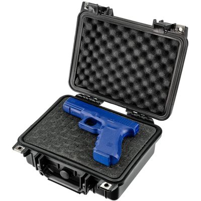 Eylar Small 10.62" Hard Gun Case Waterproof with Foam TSA Standards (Black)
