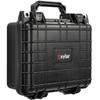 Eylar Small 10.62" Hard Gun Case Waterproof with Foam TSA Standards (Black) view 3