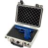 Eylar Small 10.62" Hard Gun Case Waterproof with Foam TSA Standards (White)