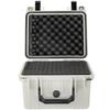 Eylar Small 10.62" Deep Hard Gun Case Waterproof with Foam TSA Standards (White) view 3