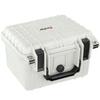 Eylar Small 10.62" Deep Hard Gun Case Waterproof with Foam TSA Standards (White) view 4