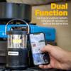 LUXPRO Bright 572 Lumen Rechargeable Bluetooth Speaker Lantern with Device Charging Port view 3