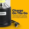 LUXPRO Bright 572 Lumen Rechargeable Bluetooth Speaker Lantern with Device Charging Port view 4