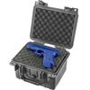 Eylar Small 10.62" Deep Hard Gun Case Waterproof with Foam TSA Standards (Gray) view 1