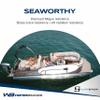 SurfStow Transport SUPRax 50050-2 Boat Mount/Rail Mount Single Board System | for Angled Stanchions | Stand-Up Paddle Board Rack | SUP Board Storage | | Metallic | 26 x 11 x 4 in view 4