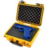 Eylar Small 10.62" Hard Gun Case Waterproof with Foam TSA Standards (Yellow) view 1