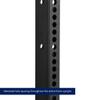 Titan Fitness T-3 Series Space Saving Rack 82-in. Tall 24-in. Deep Wall Mount view 4