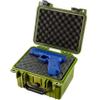 Eylar Small 10.62" Deep Hard Gun Case Waterproof with Foam TSA Standards (Green) view 1