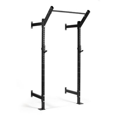 Titan Fitness T-3 Series Space Saving Rack 91-in. Tall 24-in. Deep Wall Mount