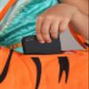 Disney Aladdin Rajah Costume Companion Pouch Bag Pack for Kids Standard view 4