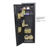 V-Line Ind. Tactical Closet Vault Kit 1-Molle Panel Board for Storing Tactical Gear, Fits V-Line Tactical Closet Vault. Great Organizer, Flat Black view 3