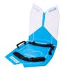 ASSLED - The Ultimate Snow Sled - Amazing Super Sled - Wearable Multifunctional Fun Winter Bobsled Toboggan Sledge for Adults and Kids - 2 Riders Winter Fun in The Snow - by Snowfeet (Blue) view 3