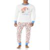Amazon Essentials Disney | Marvel | Star Wars Men's Snug-Fit Pajama Sleep Sets, Star Wars Mando Winter - Mens Snug-fit, Medium view 1