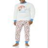 Amazon Essentials Disney | Marvel | Star Wars Men's Snug-Fit Pajama Sleep Sets, Star Wars Mando Winter - Mens Snug-fit, Medium view 4