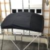 Replacement Bimini Top Canvas with Boot, Black 9' Long x 8.5' Wide, 16oz, 4 Bow, fits 97-103" Wide, Zippered Sleeves view 1