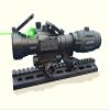 Aimpro ALFA Red Dot Sight with Green Laser and Flip to Side Magnifier Combo view 1
