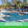 GoSports Deck-Mounted Splash Net Elite Inground Pool Volleyball Game - Permanent Deck Mounted for Inground Pools view 2