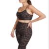 Sage Collective Women's Unpadded Everyday Bralette Street-to-Studio, Jungle Cat, Medium view 2