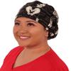 Sparkling EARTH Human Body Skeletons (Glows in the Dark) - Riley Medical Scrub Caps - Adjustable Cord Lock Closure - Made in USA! view 1
