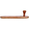 Nature Blaze Billion Deals Traditional Khadau Wooden Sandals Charan Paduka, Slipper Chappal For Auspicious Occasions Made Of Mango Wood 10.5 Inches Approx view 3