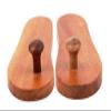 Nature Blaze Billion Deals Traditional Khadau Wooden Sandals Charan Paduka, Slipper Chappal For Auspicious Occasions Made Of Mango Wood 10.5 Inches Approx view 4
