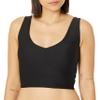 Sage Women's Sports Bra  Wirefree, Removable Pads, Yoga, Pilates, Running, Workouts, Cycling, Casual Wear, Black, Small view 1