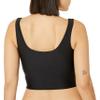 Sage Women's Sports Bra  Wirefree, Removable Pads, Yoga, Pilates, Running, Workouts, Cycling, Casual Wear, Black, Small view 2