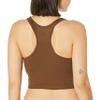 Sage Women's Sports Bra  Wirefree, Removable Pads, Yoga, Pilates, Running, Workouts, Cycling, Casual Wear, Potting Soil, Small view 2